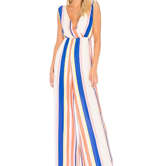 Line & Dot Pants - Line & Dot | Colorful Striped Jumpsuit - M4